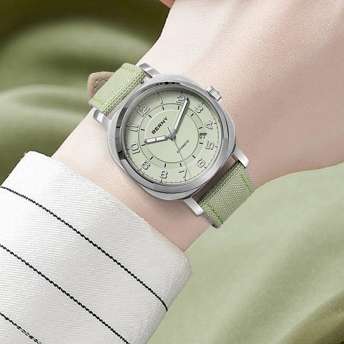 BERNY Women's Mechanical Watch With Sapphire Crystal - Smarsty