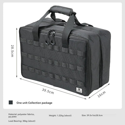 CAMPINGMOON BK-46 Large Capacity Storage Bag Camping IGT Module Collection Storage Bag Outdoor Tactical Packaging Kit by Smarsty