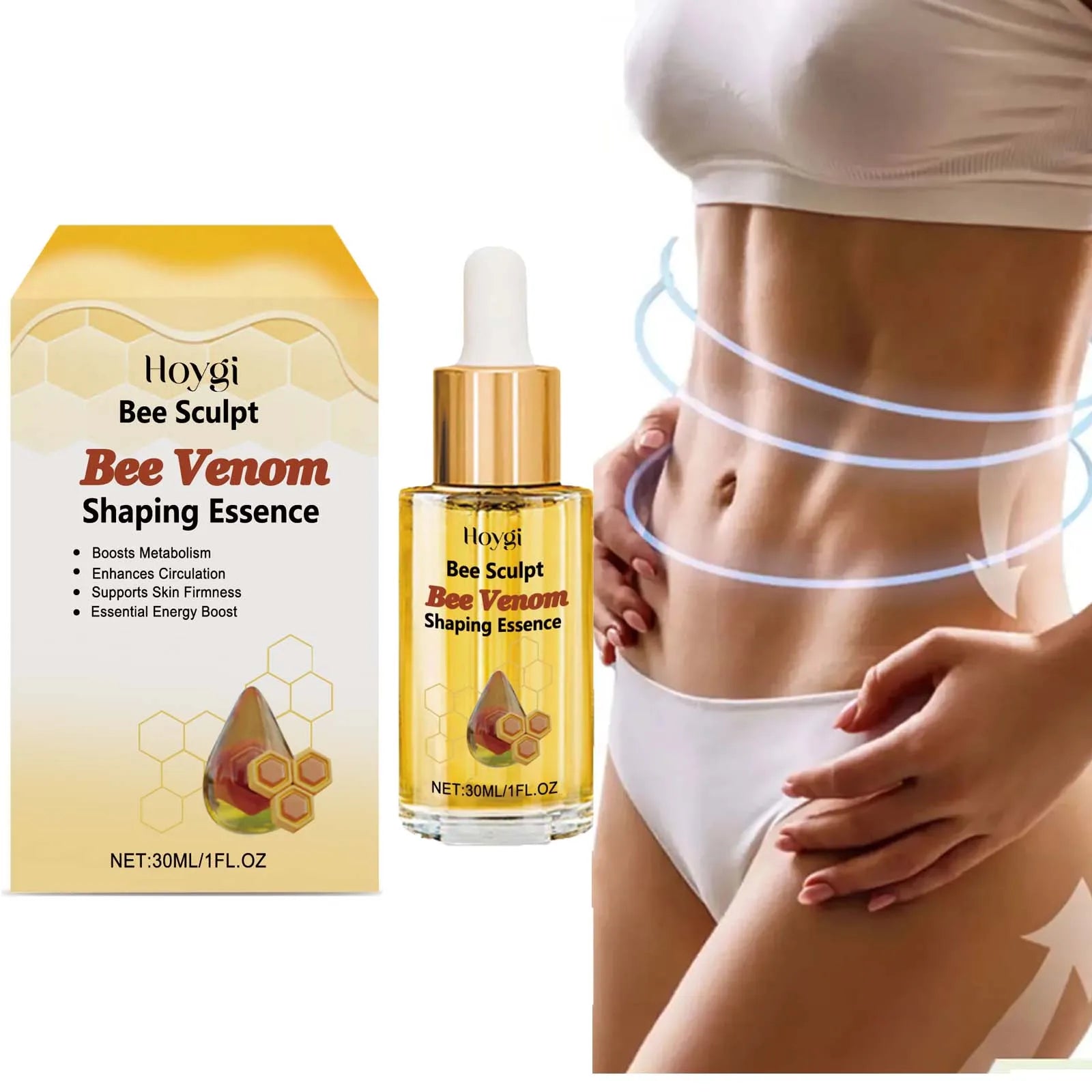 Bee Venom Firming Oil for Weight Loss and Cellulite - Smarsty
