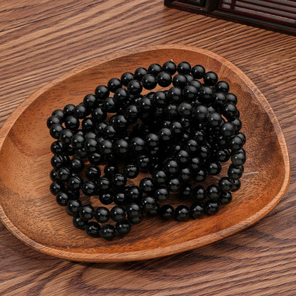 45 Pcs 8mm Natural Stone Beads For DIY Jewelry Bracelet - Smarsty