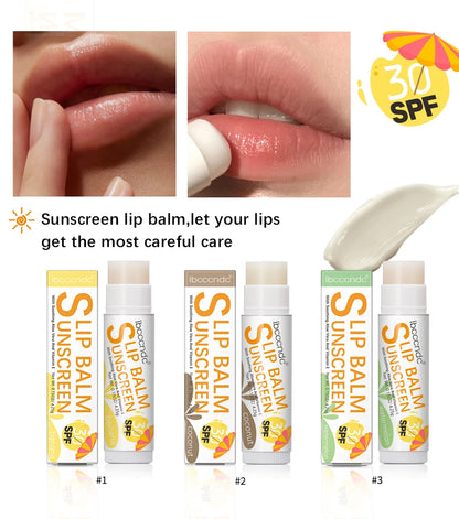 Sunscreen Lip Balm SPF 30 Moisturizing Flavor Variants - Smarsty