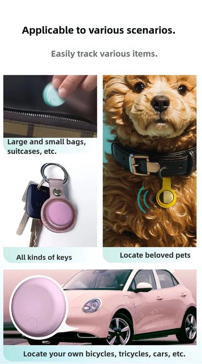 Smart Airtag Bluetooth GPS Tracker for Pets and Keys - Smarsty