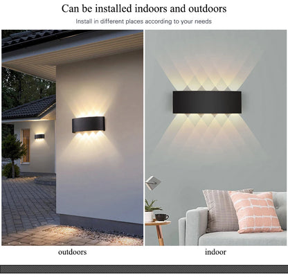 Waterproof LED Wall Lamp for Indoor and Outdoor Use - Smarsty