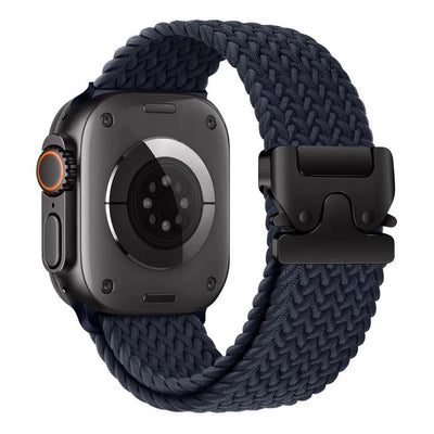 Parachute Straps for Apple watch 10 Band 46mm 42mm 45mm Ultra 49mm 44mm 41mm Braided bracelet correa iWatch Series 9 8 SE 5 6 7 - Smarsty