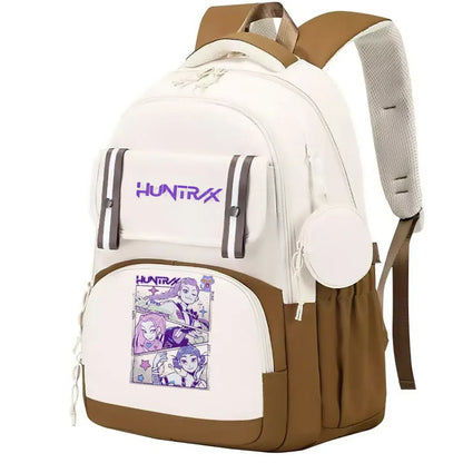 Demon Hunters Anime Backpack Large Capacity School Bag - Smarsty