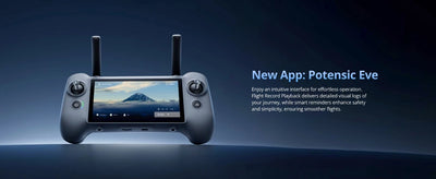 Potensic C0 ATOM 2 Drone with PTD 1 Remote Control 4K Video, 8K Photo Camera 10KM 2.7K Vertical Shoot, AI Night Shoting AI Track - Smarsty