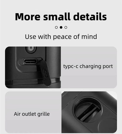 Mini Portable Air Pump USB Rechargeable Inflate Deflate - Smarsty