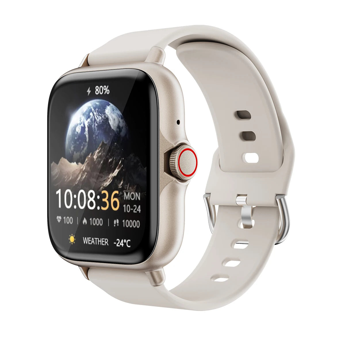 Waterproof Smart Watch with Call Alerts and Sleep Tracking - Smarsty