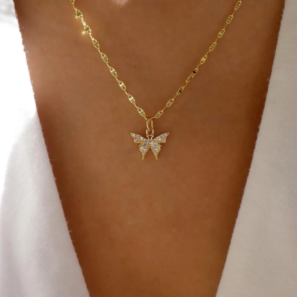 Vintage Gold Boho Layered Necklace Set for Women - Smarsty