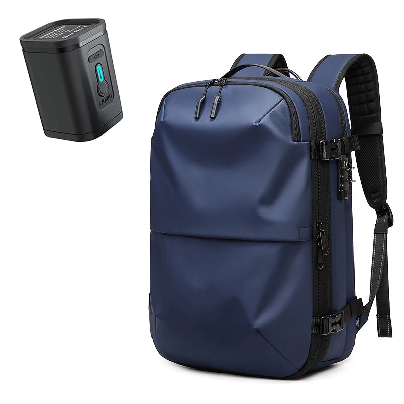 Men Travel Backpack vacuum compression 17 inch Laptop Backpack Business Large Capacity school Backpack Expanded Hiking backpack - Smarsty