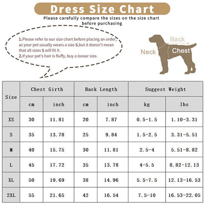 Luxury Strawberry Dog Dress for Spring and Summer - Smarsty
