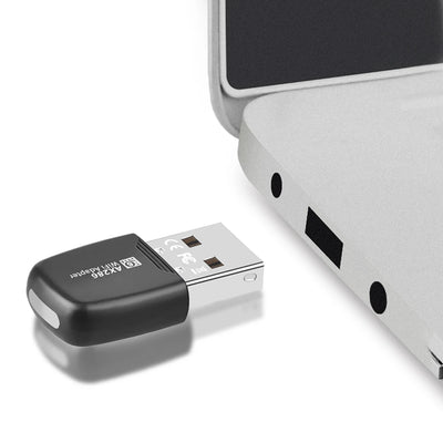 USB WiFi 6 Adapter Mini USB WiFi Card Adapter 2.4GHz 286.8Mbps Wireless Network Receiver For PC/Laptop Windows7/10/11