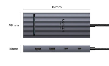 USB C Hub 10 In 1 With 4K60Hz HDMIPort PowerDelivery