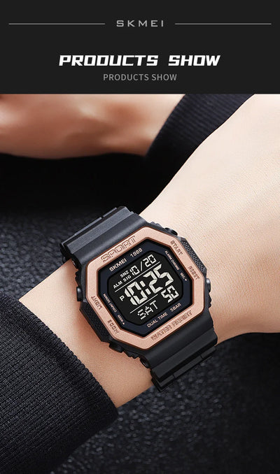 SKMEI Military Countdown Chrono Watch for Men - Smarsty