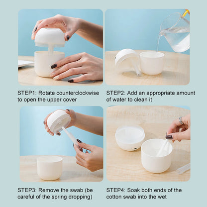 Mini Portable USB Humidifier for Quiet Indoor Comfort - Smarsty