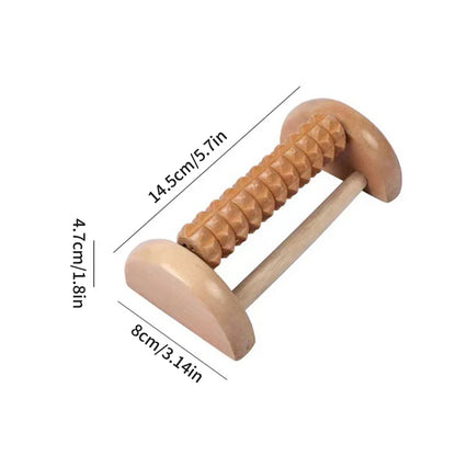 Wooden Foot Roller Massager for Stress Relief - Smarsty
