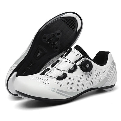 LiXingMing Cycling Shoes Road Bike Men Racing Contest Self-Locking Speed Bicycle Sneakers Women Spd Cleats Cycling Footwear by Smarsty