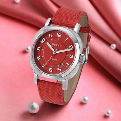 BERNY Women's Mechanical Watch With Sapphire Crystal - Smarsty
