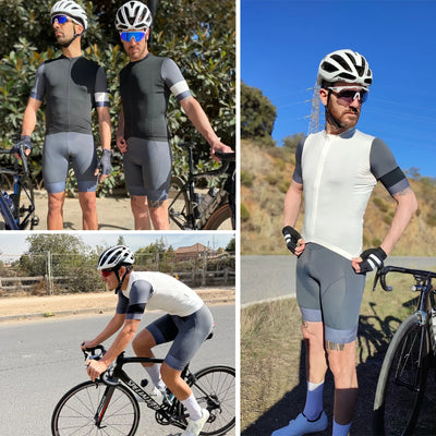 YKYWBIKE Cycling Bib Shorts Men Outdoor Wear Bike Ride 6 Hours Padded Riding Bib Tights Bicycle Men's Cycling Clothing Mtb Short by Smarsty