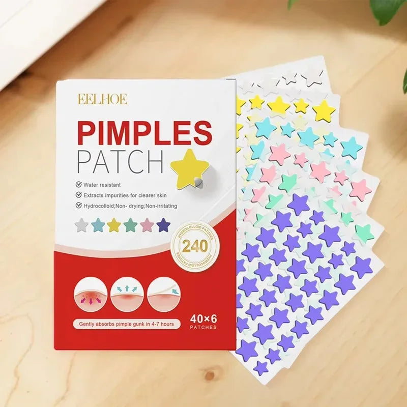 240pcs Star Acne Patches For Effective Spot Treatment - Smarsty