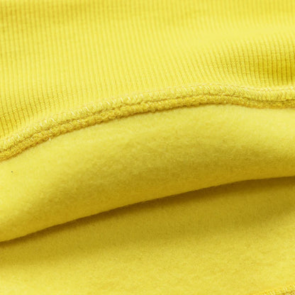Autumn Winter Men Fleece Warm Mens Sweatshirt Casual Solid Color Streetwear Pullovers Sport School Fashion Hot Sale Hoodies - Smarsty