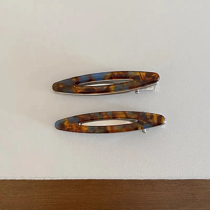 Colorful Acetate Hair Clips Set for Stylish Women - Smarsty
