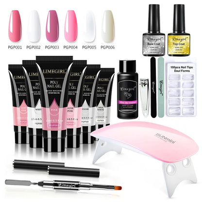 15ml Nail Gel Kit for Quick Extensions and Art - Smarsty