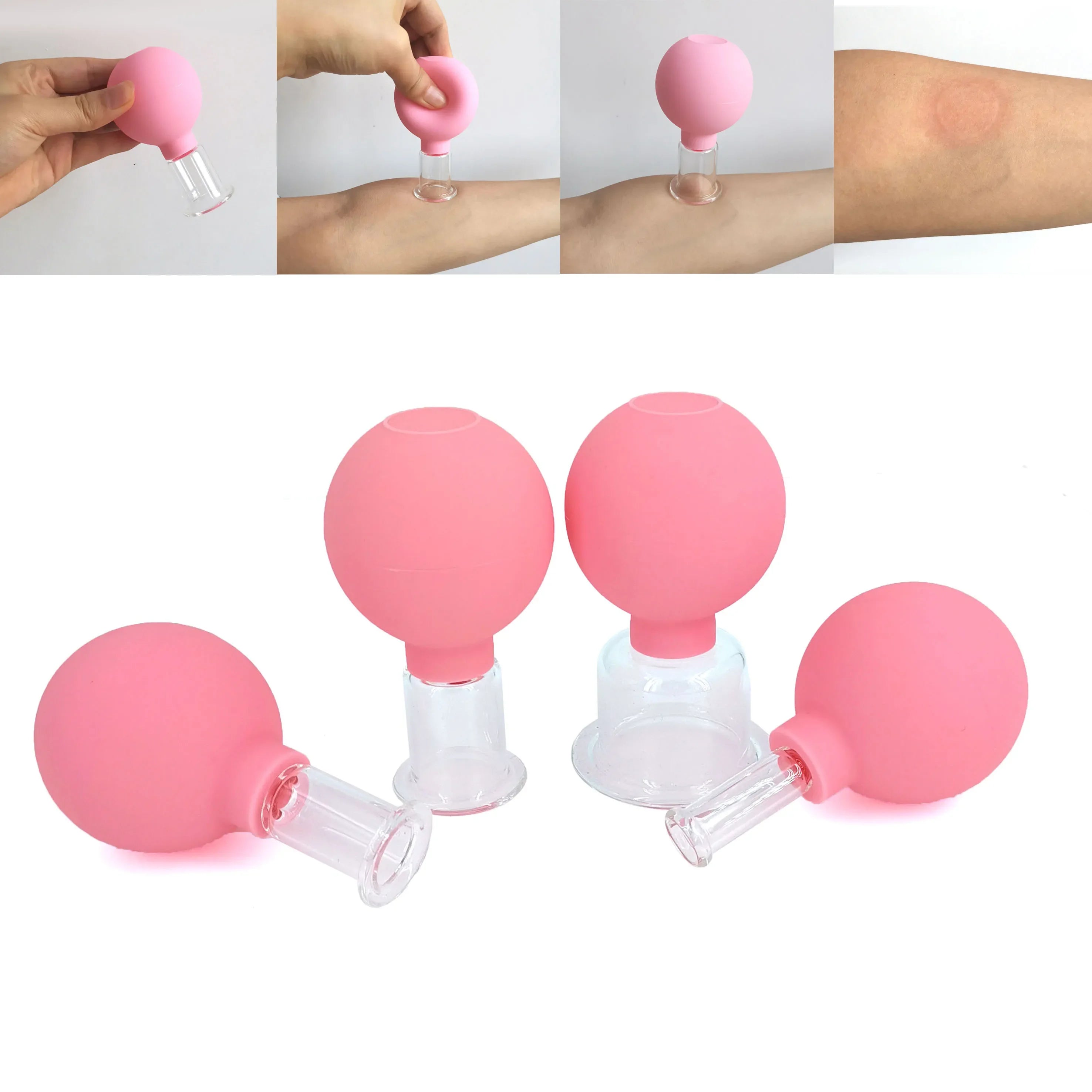 Slimming Face Suction Cup Cupping Jar for Beauty - Smarsty