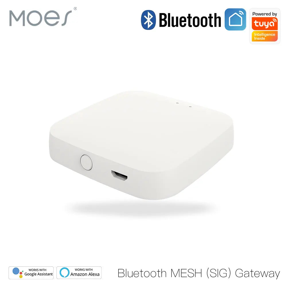 MOES Tuya Bluetooth Gateway Hub for Smart Home Control - Smarsty