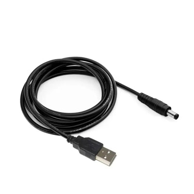 Universal Power Cable USB to DC 5.5 * 2.1mm Jack 5V Charging Cord with 8 Selectable Connector Tips for CCTV Cameras TV Box - Smarsty