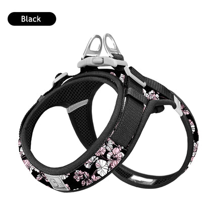 Truelove Floral Mesh Harness for Dogs and Cats - Smarsty