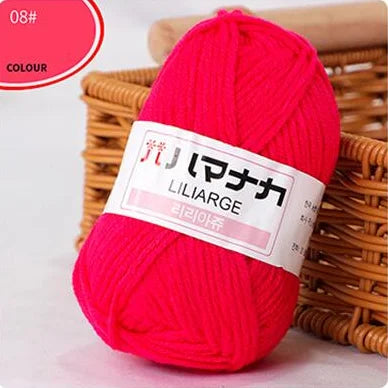 Soft Cotton Knitting Yarn for DIY Baby Sweaters - Smarsty
