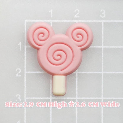 MINISO Pink Hello Kitty Charming Shoe Accessories Cute Cartoon Characters Detachable Shoe Buckles New Sandals Decoration Gift