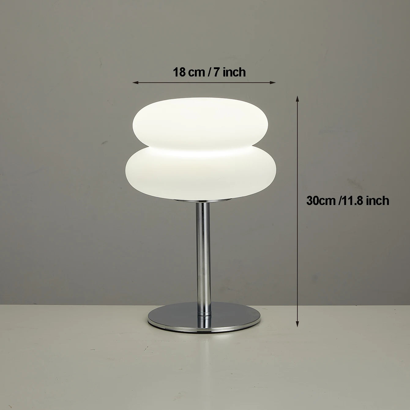 Creamy Tri Color Dimming Table Lamp with USB Plug - Smarsty