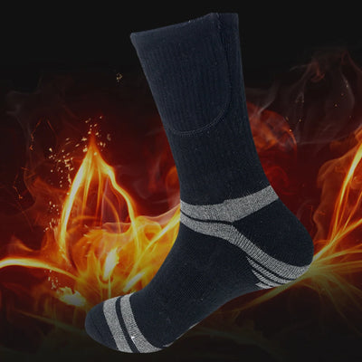 Electric Heating Socks 3 Mode Rechargeable Anti-Cold Thermal Heated Foot Warmer For Outdoor Camping Ski Sport Winter(no battery)