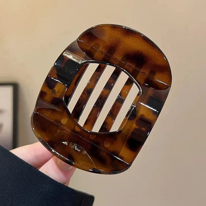 Korean Leopard Acetic Acid Hair Clip for Women - Smarsty