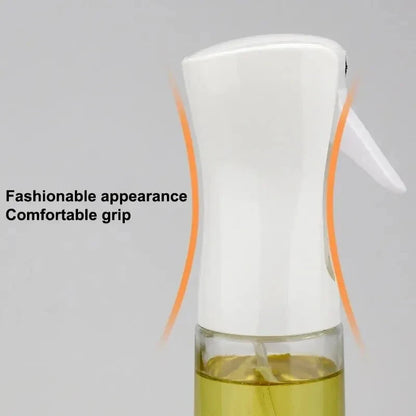 1pc 200ml/300ml Oil Spray Bottle Kitchen Cooking Olive Oil Dispenser Camping BBQ Baking Vinegar Soy Sauce Sprayer Containers by Smarsty