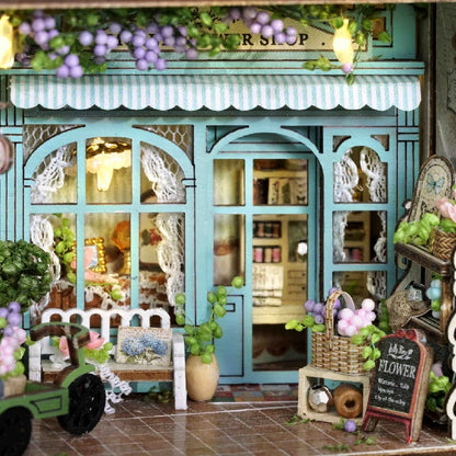 Wooden Miniature Doll House 3D Puzzle Assembly Building Model Kit Small Room Toys Home With Furniture Lighting Wooden Craft Gift