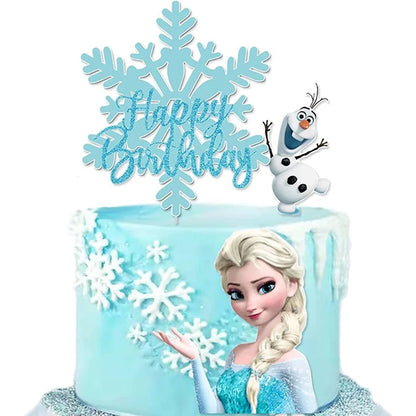 Frozen Princess Birthday Party Tableware Set - Smarsty
