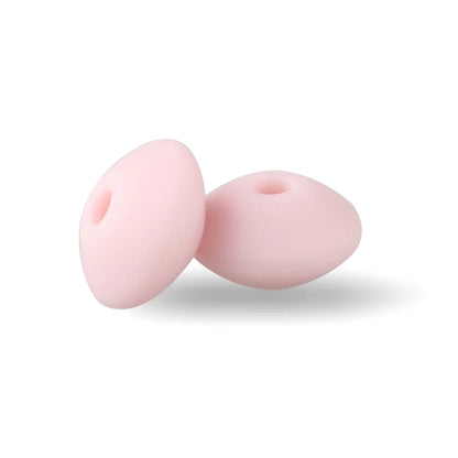 Silicone Beads 12mm Lentil Focal Beads Non Toxic Diy Set - Smarsty