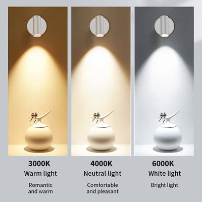 Wireless USB Rechargeable LED Magnetic Wall Light - Smarsty