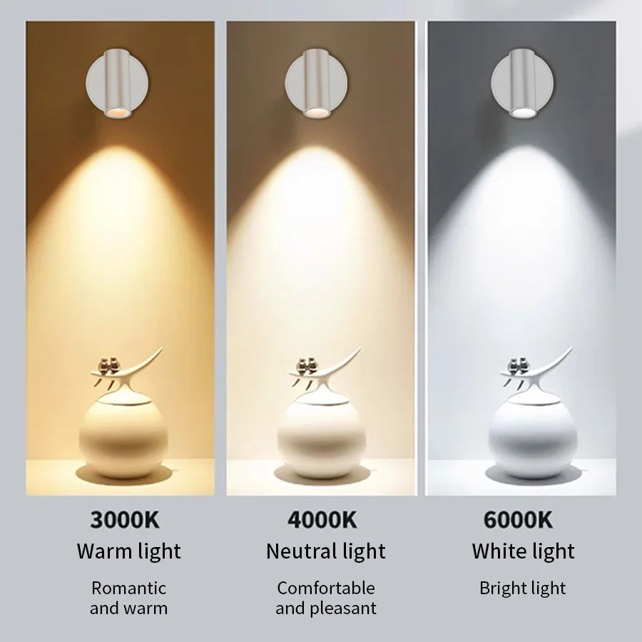 Wireless USB Rechargeable LED Magnetic Wall Light - Smarsty