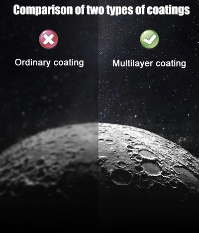 BORWOLF 70400 Professional High-definition Astronomical Telescope 333X To See The Moon and Stars Bird Watching Monocular - Smarsty