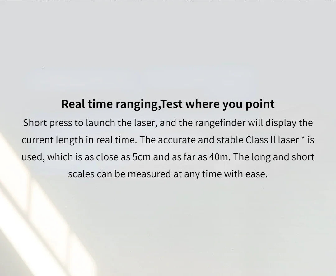 Xiaomi Mijia Smart Laser Rangefinder with LCD Display - Smarsty