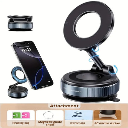 Upgraded Magnetic Car Phone Holder With 360 Rotation - Smarsty