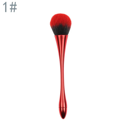 Big Size Soft Fluffy Glitter Powder Brush for Manicure - Smarsty