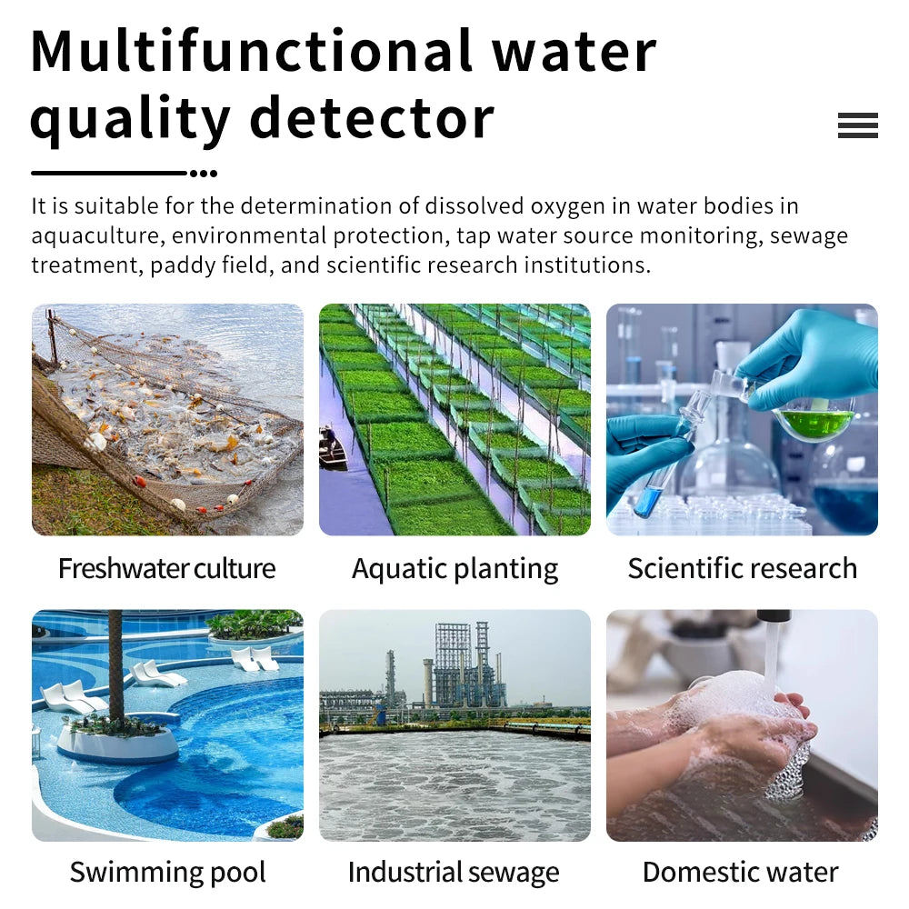 Tuya WiFi 5 in 1 Water Quality Monitor for Aquariums - Smarsty