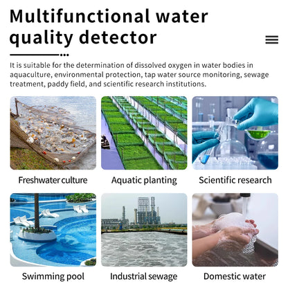 Tuya WiFi 5 in 1 Water Quality Monitor for Aquariums - Smarsty