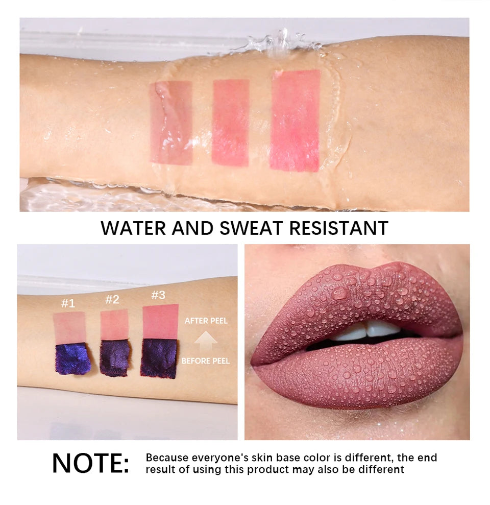 Long-lasting Waterproof Pink Lip Gloss Set - Smarsty