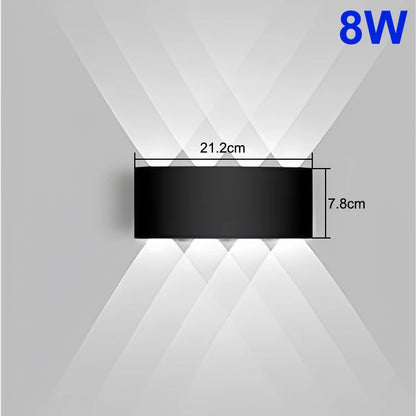 Waterproof LED Wall Lamp for Indoor and Outdoor Use - Smarsty